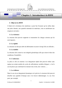 Cours RDM