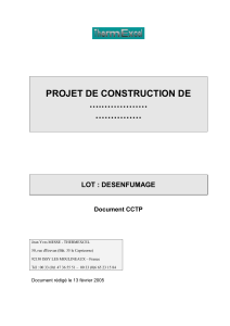 CCTP Clim - D&eacute;senfumage