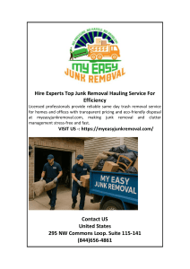 top junk removal hauling service 123