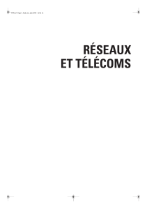 R&eacute;seaux et T&eacute;l&eacute;coms : Cours et Exercices
