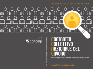 CCNL Agenzie Somministrazione 2019