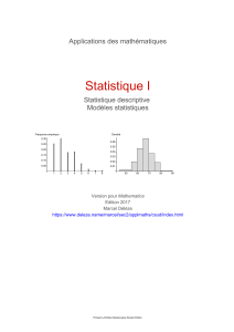 Cours de statistique descriptive avec Mathematica