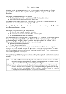 Cit&eacute; Grecque : D&eacute;mocratie Ath&eacute;nienne & Imp&eacute;rialisme