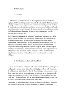 Bilharziose &agrave; Richard Toll: analyse socio-spatiale