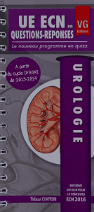ECN Urologie Q&A - Pr&eacute;paration Exam M&eacute;dical