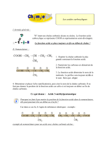 acides carboxyliques