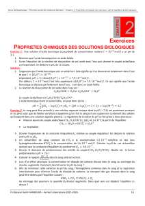 Premi&egrave;re ann&eacute;e de m&eacute;decine dentaire Module de biophysique Chapitre