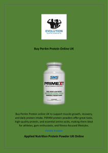 Buy Per4m Protein Online UK