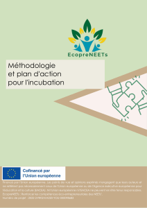 Plan d'incubation EcopreNEETs