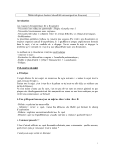 dissertation française