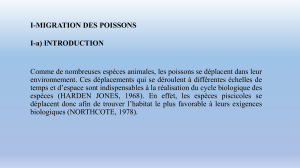 Presentation en Ichtyologie