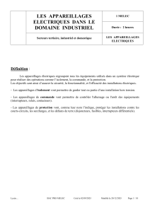 Appareillages &Eacute;lectriques Industriels