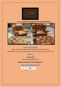 Expert Leather Garment Repair for Jackets and Clothing (4)