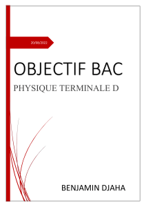 Manuel Physique Terminale D Gratuit