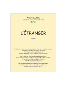 CAMUS-Letranger