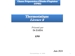 Cours-Thermostatistique-L2-CPGE-OU2-Ouagadougou
