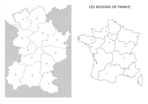 Regions of France: Map and List
