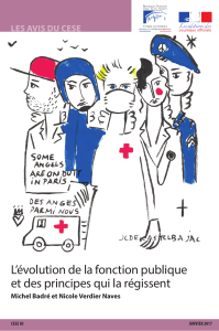 Avis CESE 2017 : &Eacute;volution de la fonction publique