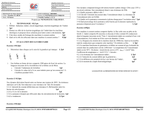 Prova de M&aacute;quinas El&eacute;tricas: CC1 2022/2023 - Genius Corporation
