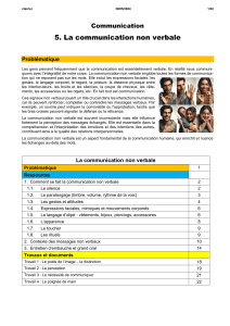 Guide de la communication non verbale