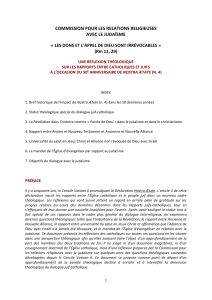 2015 Les dons et l'appel de Dieu sont irr&eacute;vocables