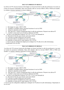 Exercices R&eacute;seau et Projet Arduino
