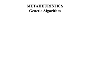 Genetic Algorithm in Metaheuristics: A Technical Guide