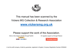 Vickers MG Manual - Vickers MG Collection & Research Association