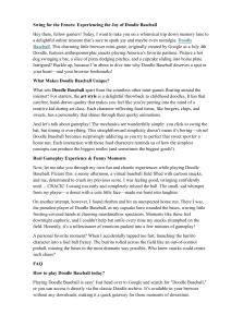 Doodle Baseball Game Review