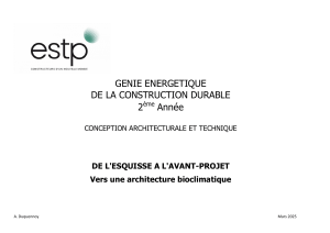 GECD2 - Cours Conception Bioclimatique - Pour Projection - 2024 -2025 Part 1-3 2