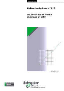 Cahier technique 213 : Calculs r&eacute;seaux &eacute;lectriques BT/HT
