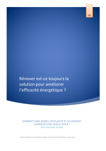 TP1 Eclairage-Chalet