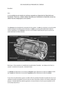 Projet Chaussures &Eacute;nergie Cin&eacute;tique