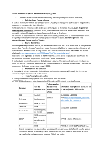 Guide &Eacute;tudiant Marocain pour les Concours Fran&ccedil;ais