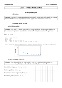 Cours Suites Num&eacute;riques PDF