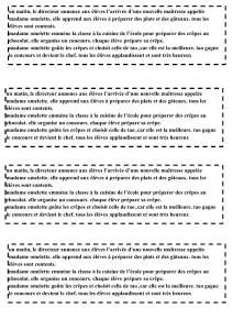 L'histoire de Madame Omelette