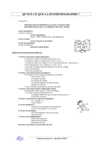 Qu'est-ce que la dysorthographie ? Guide complet