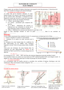 Dangers du courant &eacute;lectrique : s&eacute;curit&eacute; et premiers secours