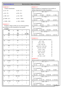 Multiplication and Orders of Magnitude Exercises