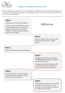 Guide : D&eacute;poser une facture sur Chorus Pro
