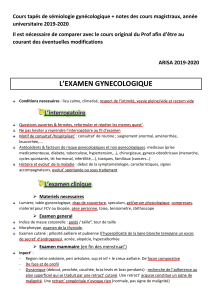 S&eacute;mio Gyneco (ARISA)