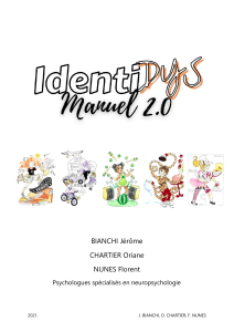 IdentiDYS Manuel 2.0 : Guide pour parents et professionnels sur les troubles neurod&eacute;veloppementaux