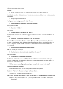Fiche de r&eacute;vision : Mythe d'Orph&eacute;e - Questions & R&eacute;ponses