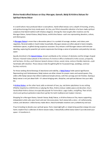 Divine Handcrafted Statues on Etsy Murugan, Ganesh