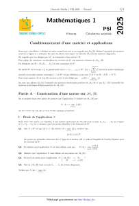 PSI MATHS CENTRALE 1 2025.enonce