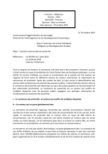 Revaloriser le commerce de proximit&eacute;