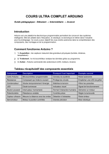 Cours Arduino Tres Complet