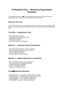 AI Robotics Workshop Workflow