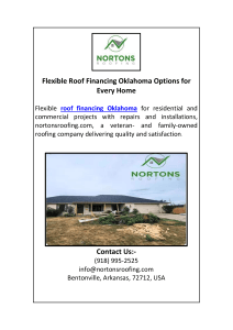 roof financing Oklahoma