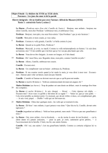 Extrait de On ne badine pas avec l'amour